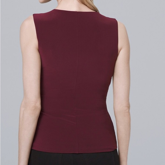 Wrap-Detail Knit Shell - Picture 2 of 9